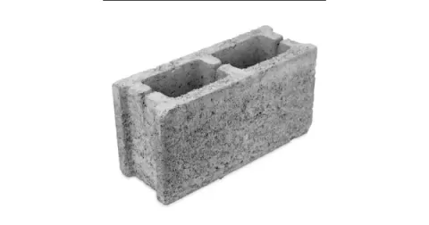 Concrete Block Korrekt 2000 20x20x40 cm, grey