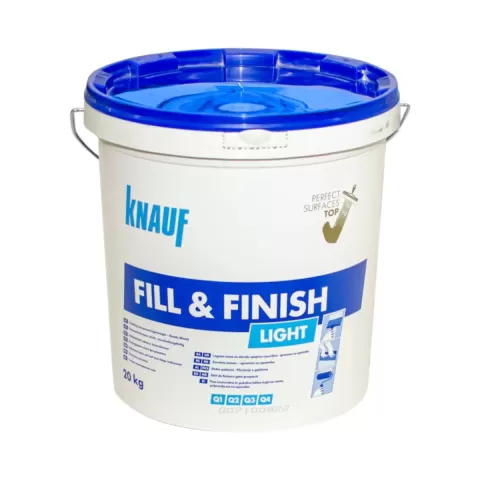 KNAUF FILL & FINISH Joint Compound 20 kg (Ready-to-use, Blue Lid)