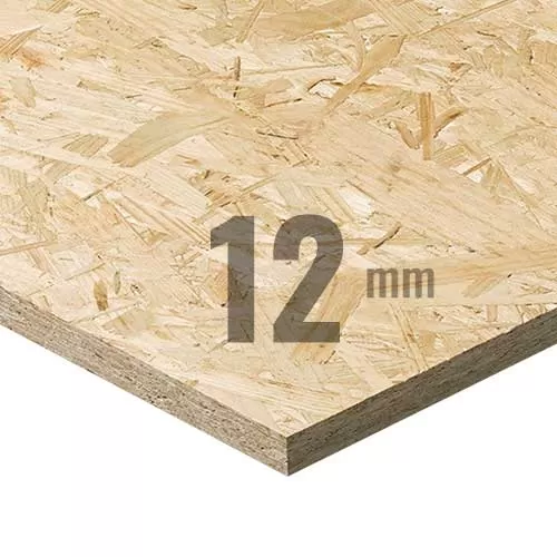 OSB Board 12x2500x1250 mm