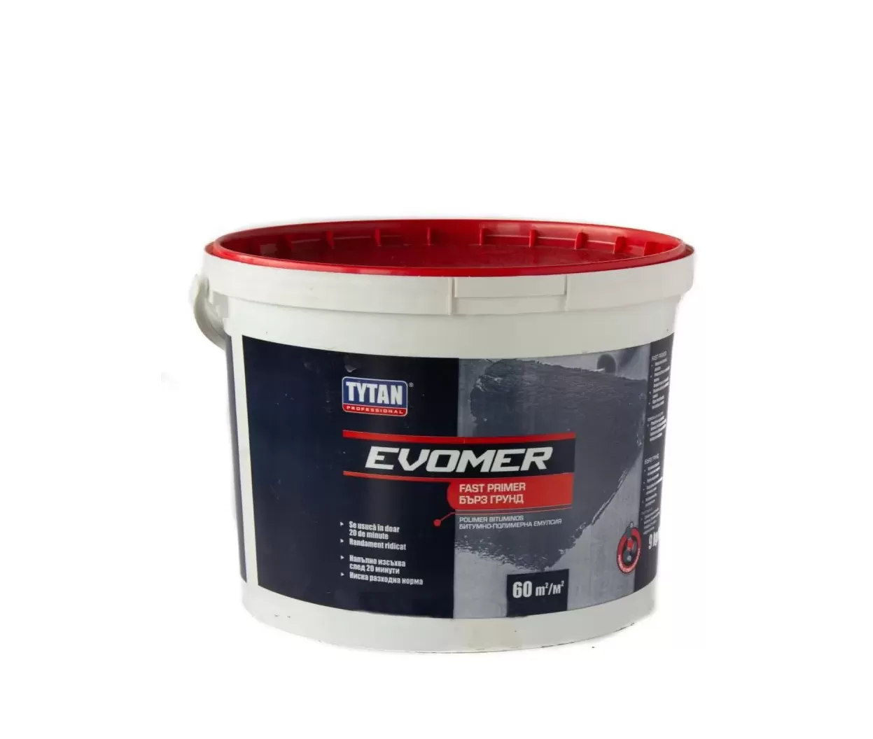 Tytan Evomer Fast-Drying Bitumen Primer, 9 kg