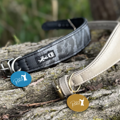 Kleine Hundemarke / Luxus Hundemarke / Hundemarke für kleine Hunde / Hundemarke Windspiel / Stilvolle Hundemarke