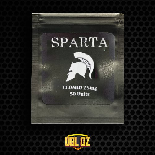 Sparta Clomid 25mg X 50 Units