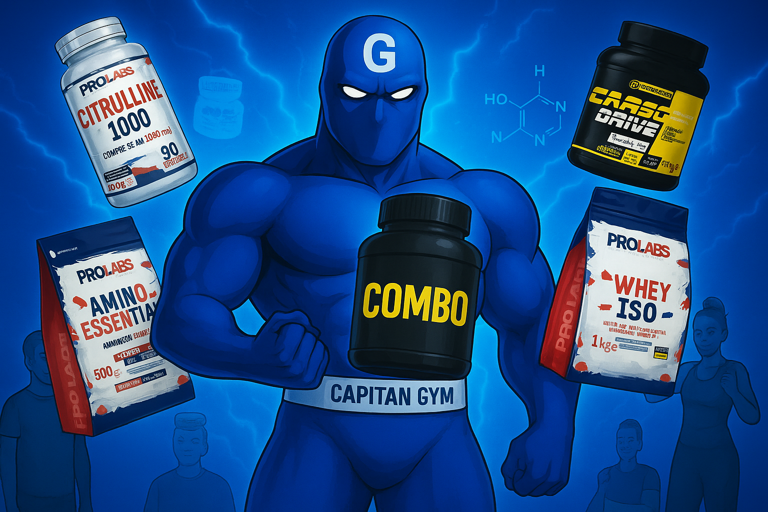 COMBO: PRE - INTRA E POST WORKOUT!