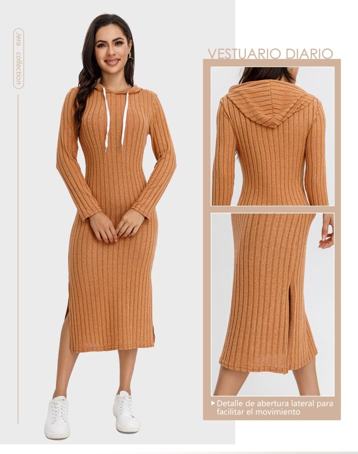 VESTIDO CON GORRO MARCA JERA