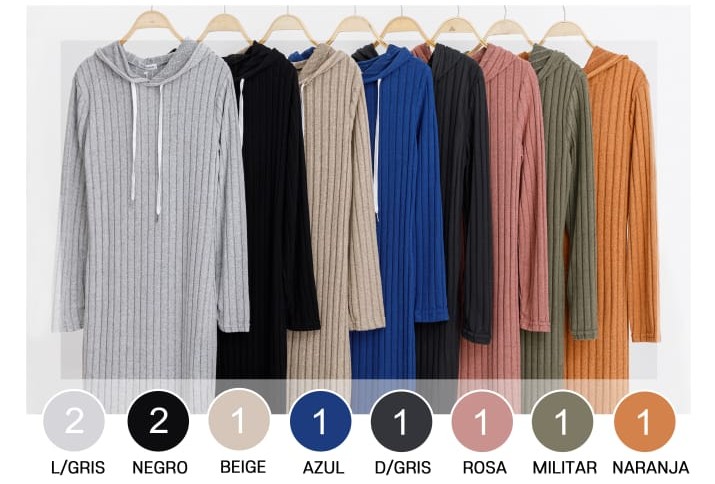 VESTIDO CON GORRO MARCA JERA