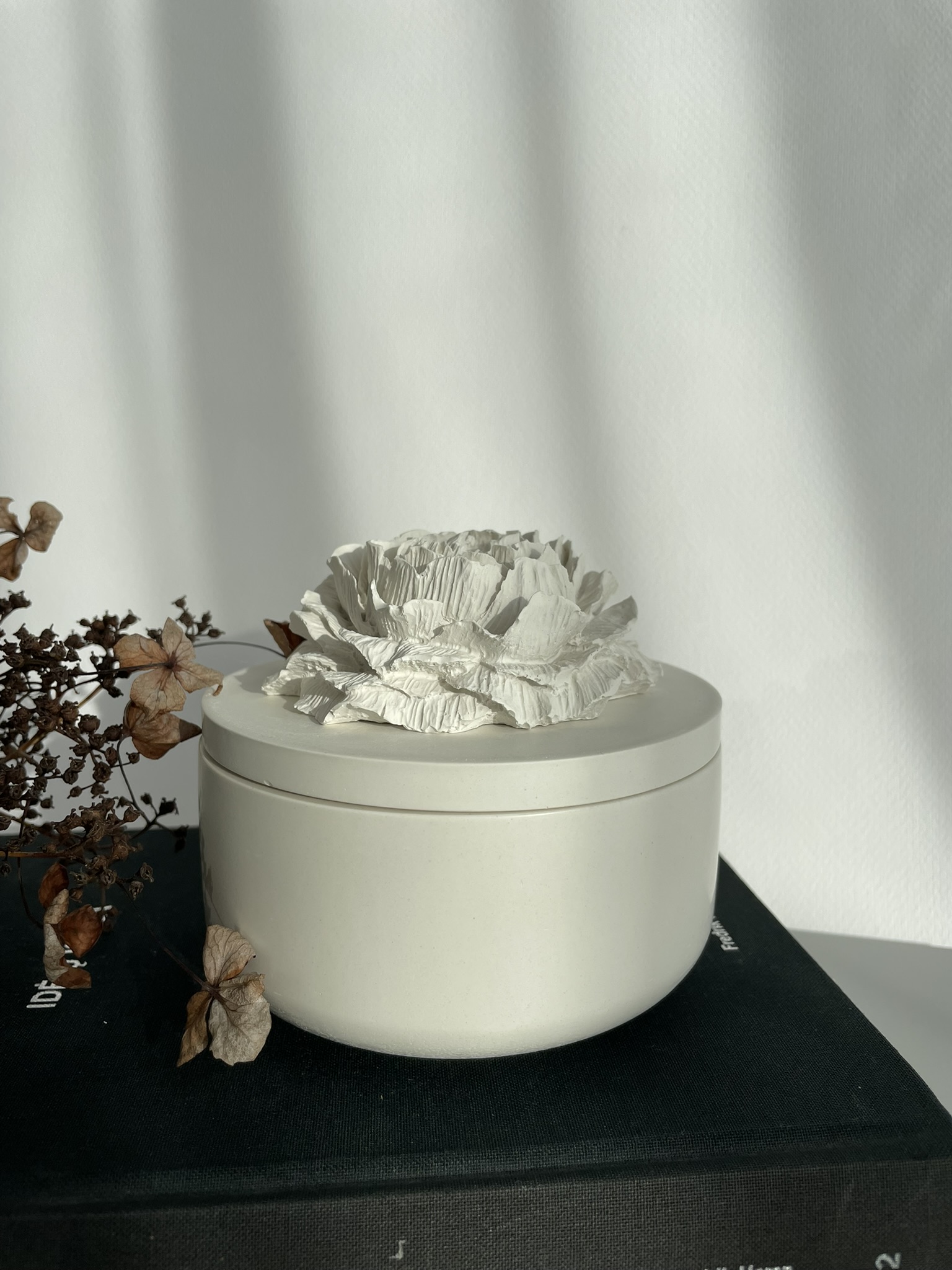 Kvapni žvakė balta su bijūno žiedu