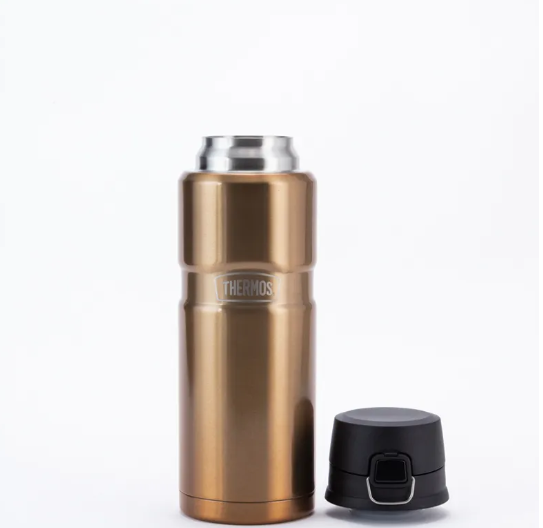 Garrafa térmica Thermos King Ouro