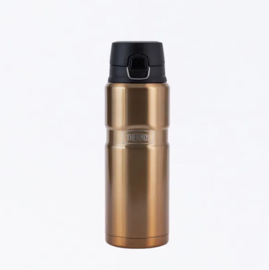 Garrafa térmica Thermos King Ouro