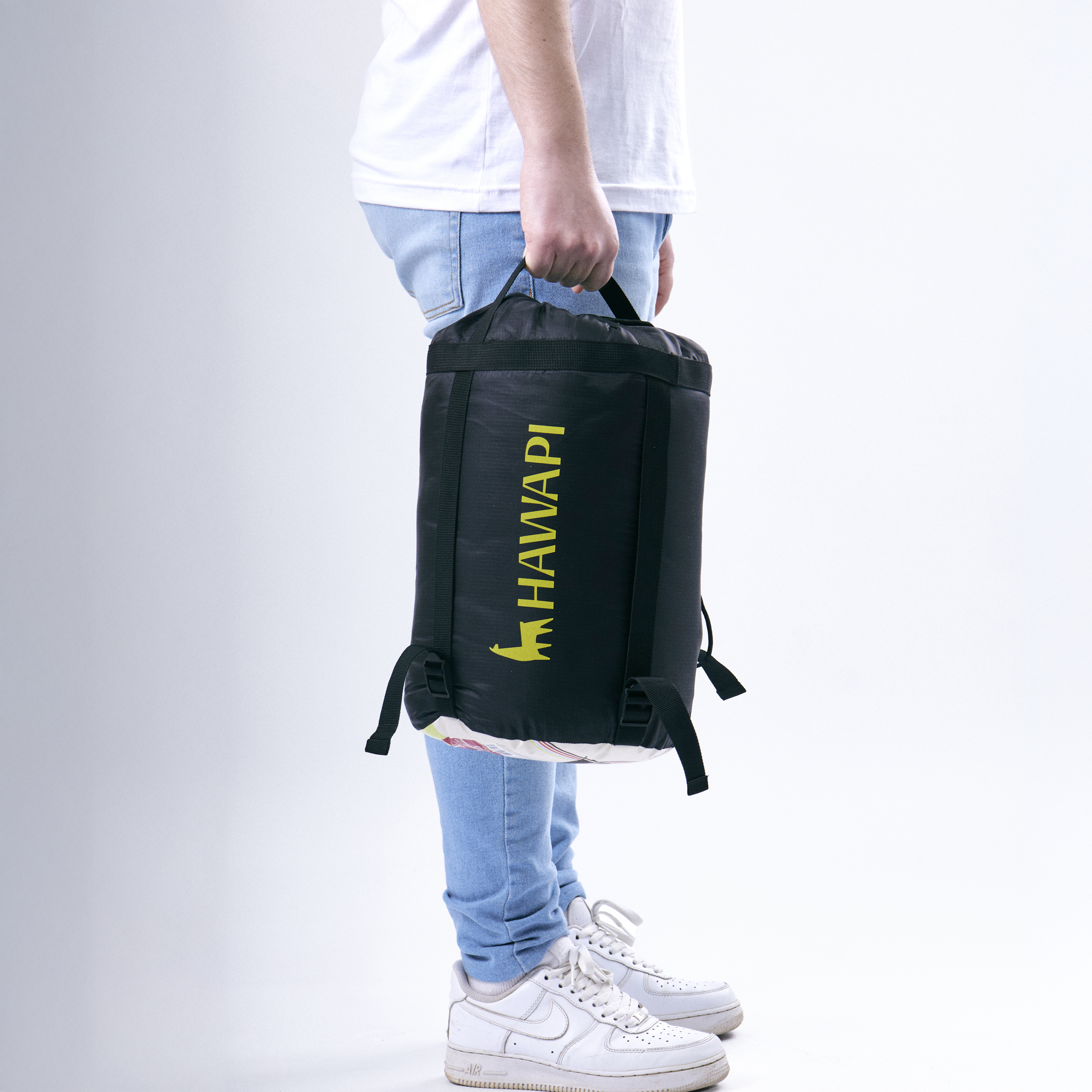 Saco de Dormir Qiwa Preto  5°C -5°C