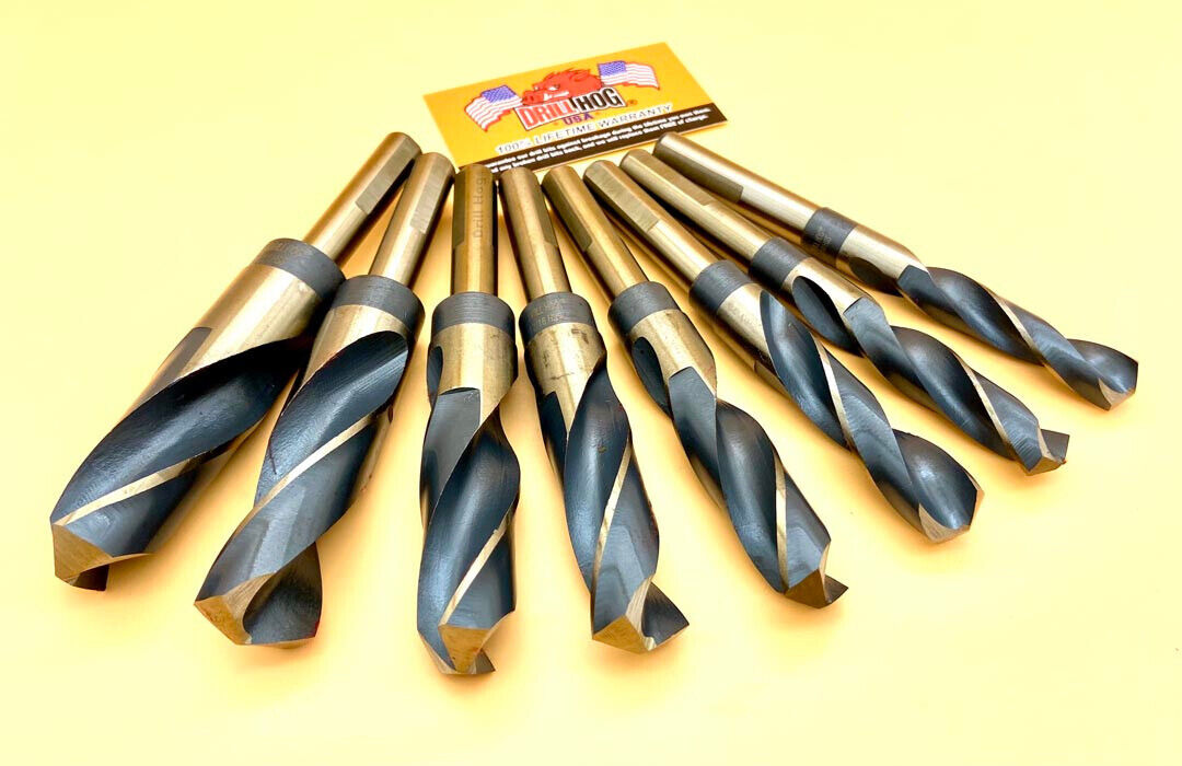 High-speed steel twist drill bit set
