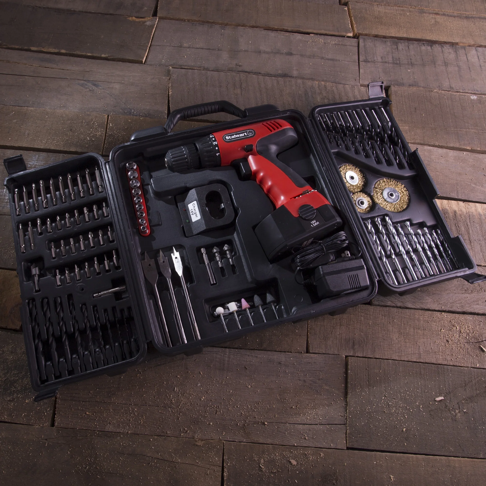 Cordless Power Drill Set