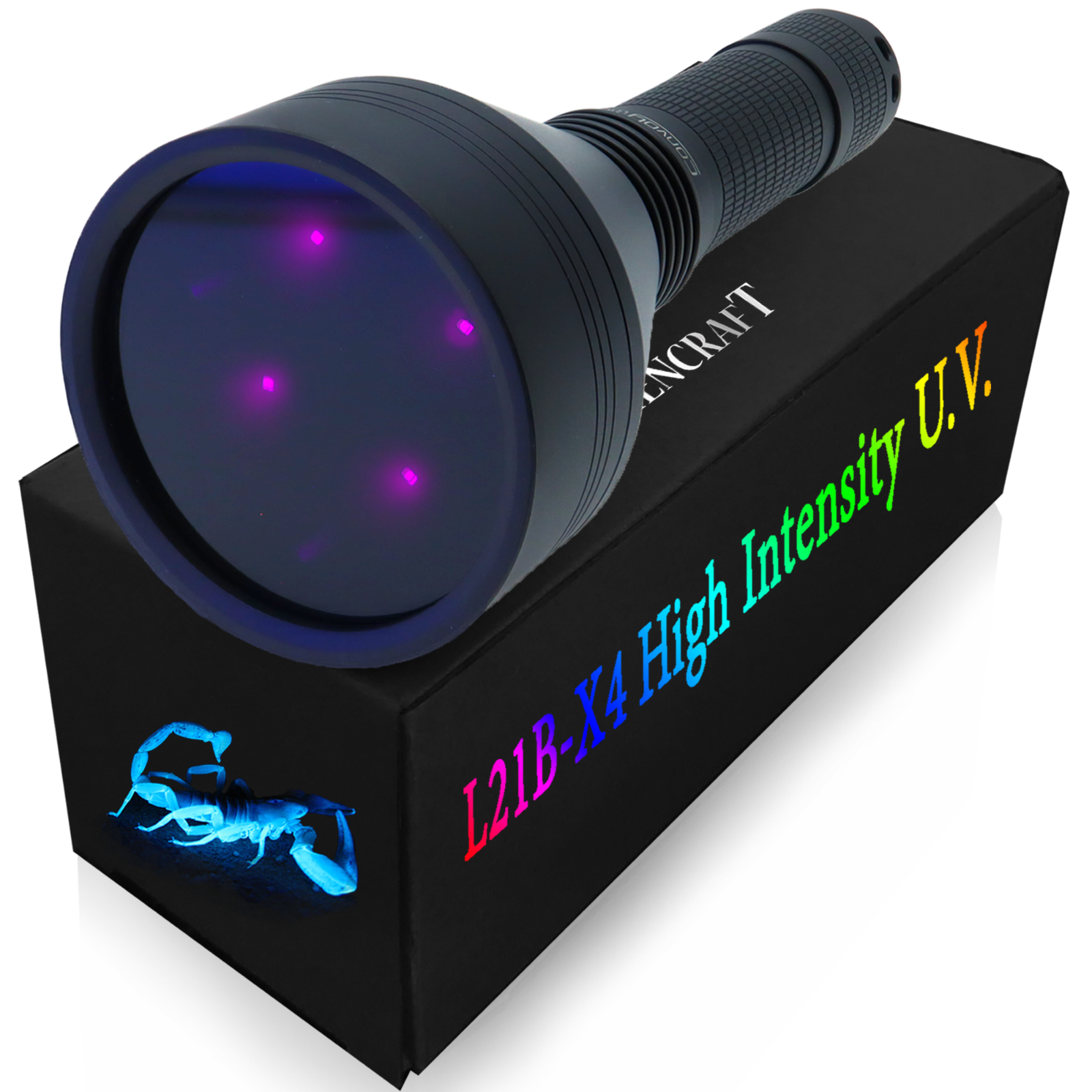 L21B-X4 High Intensity U.V. Flashlight