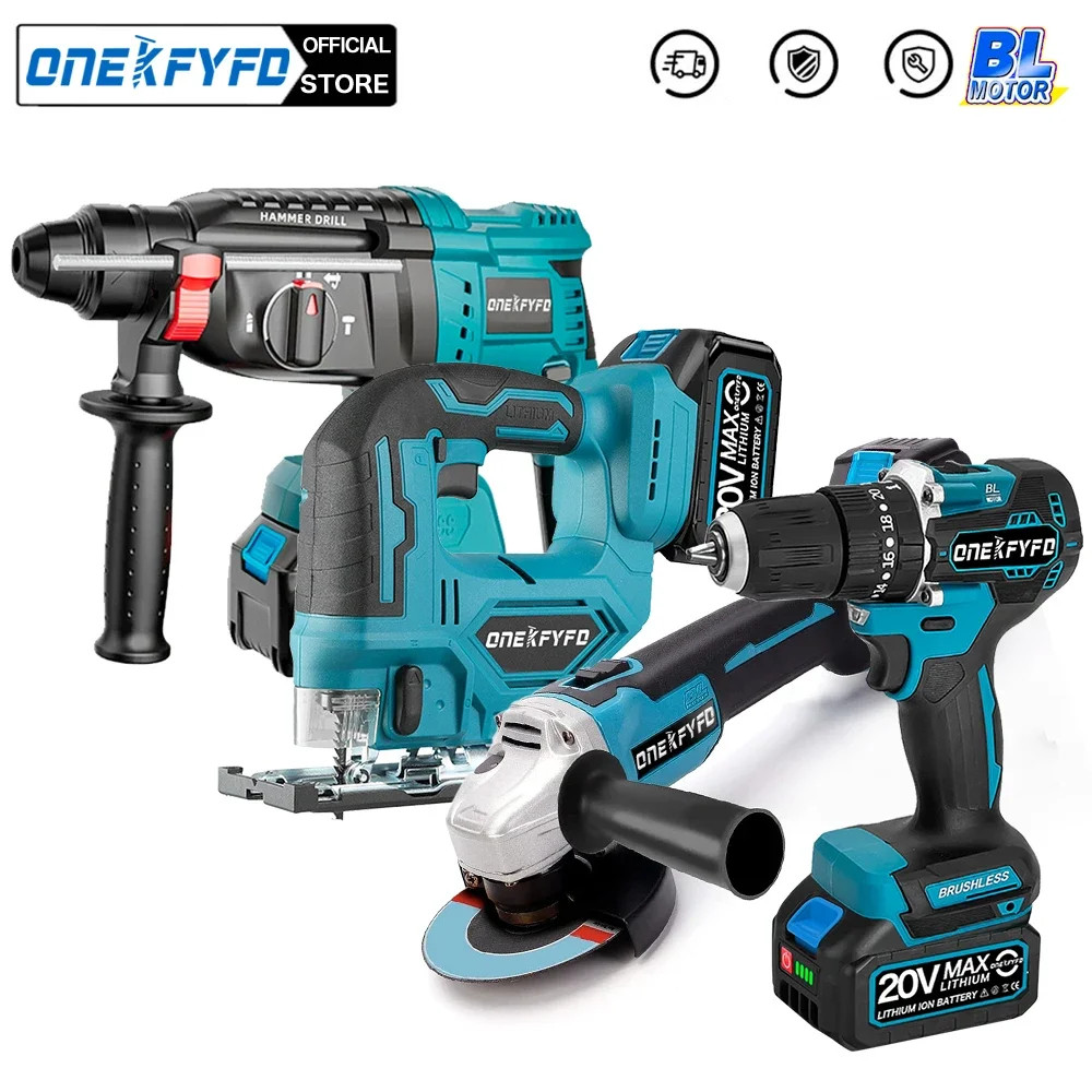 ONEKFYFD Cordless Power Tool Set