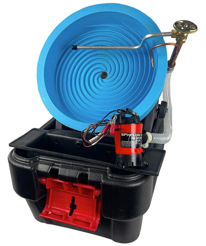 Gold Spiral Wheel Concentrator