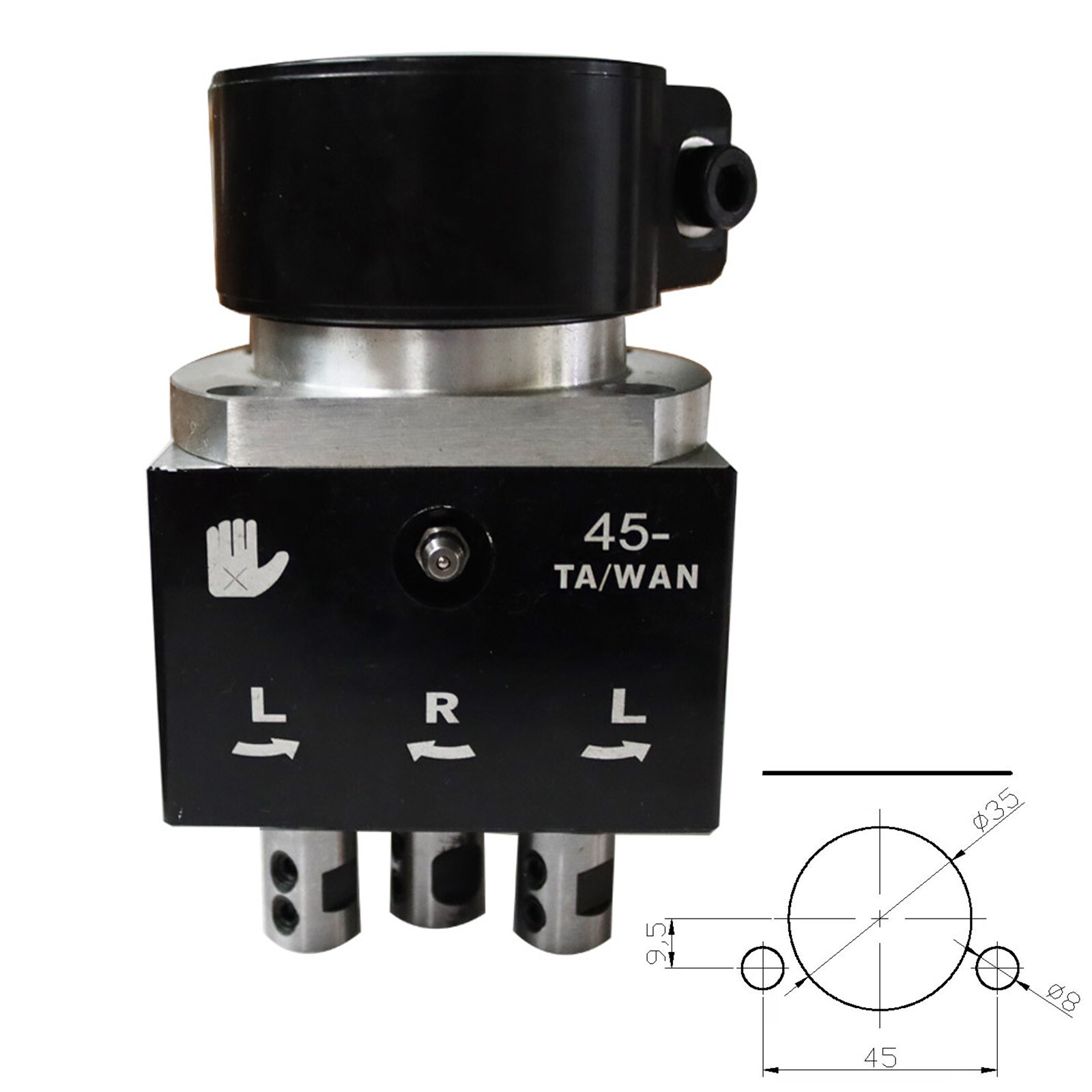⚙️ Rotary Pneumatic Directional Valve