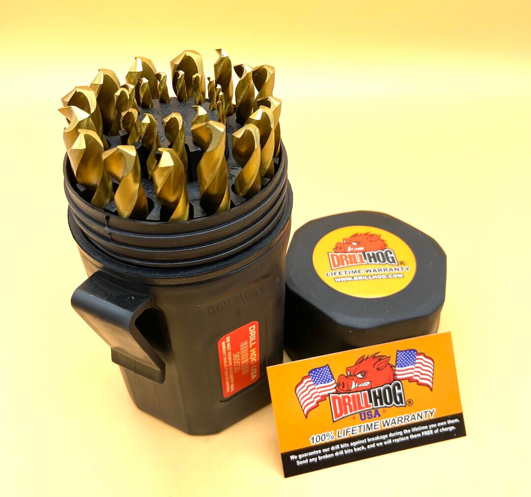 Drill Hog USA Premium Drill Bit Set