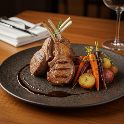 Frenched Rack of Lamb