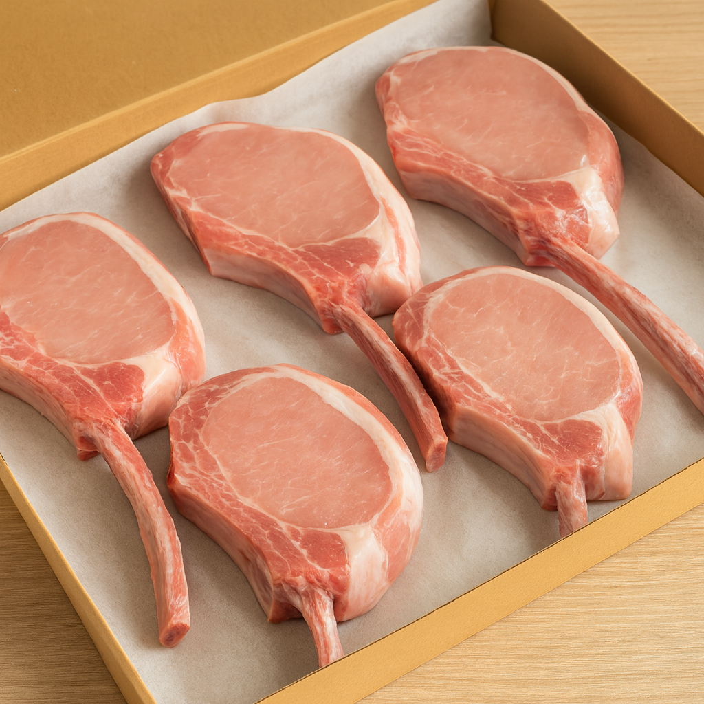 French Pork Loin Steak centre and rib