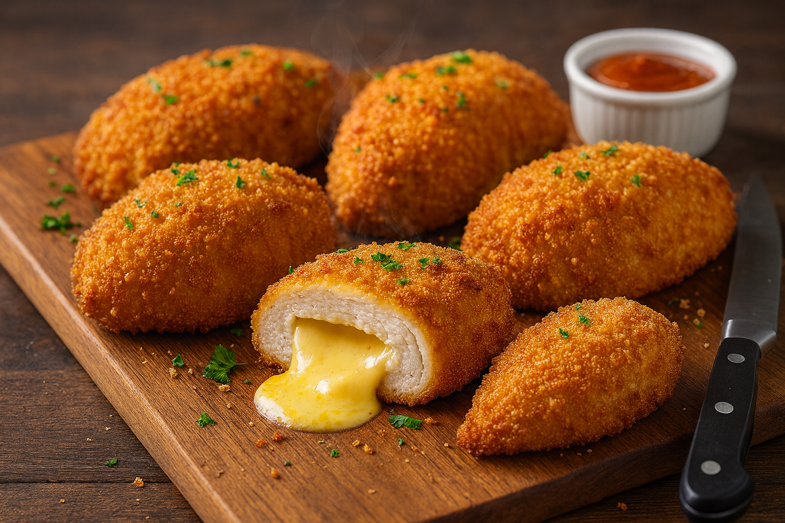 Canadian Stuffed Cheese chicken