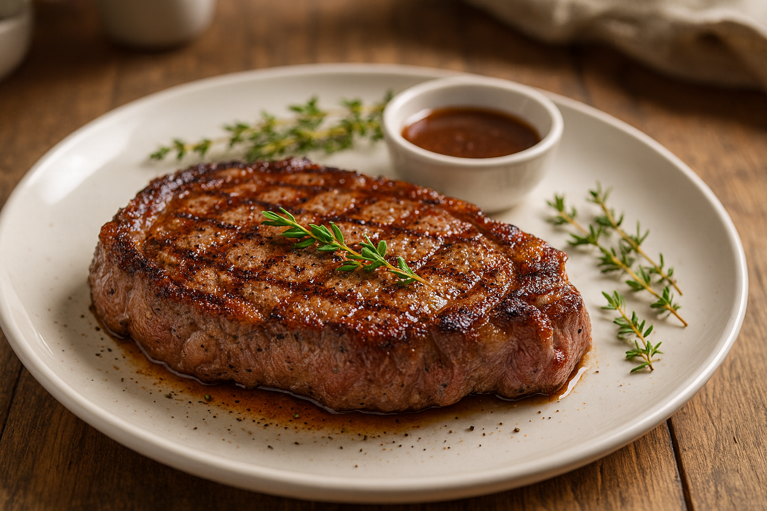 Boneless Rib Steak/ Cut from AAA Canadian beef 8oz