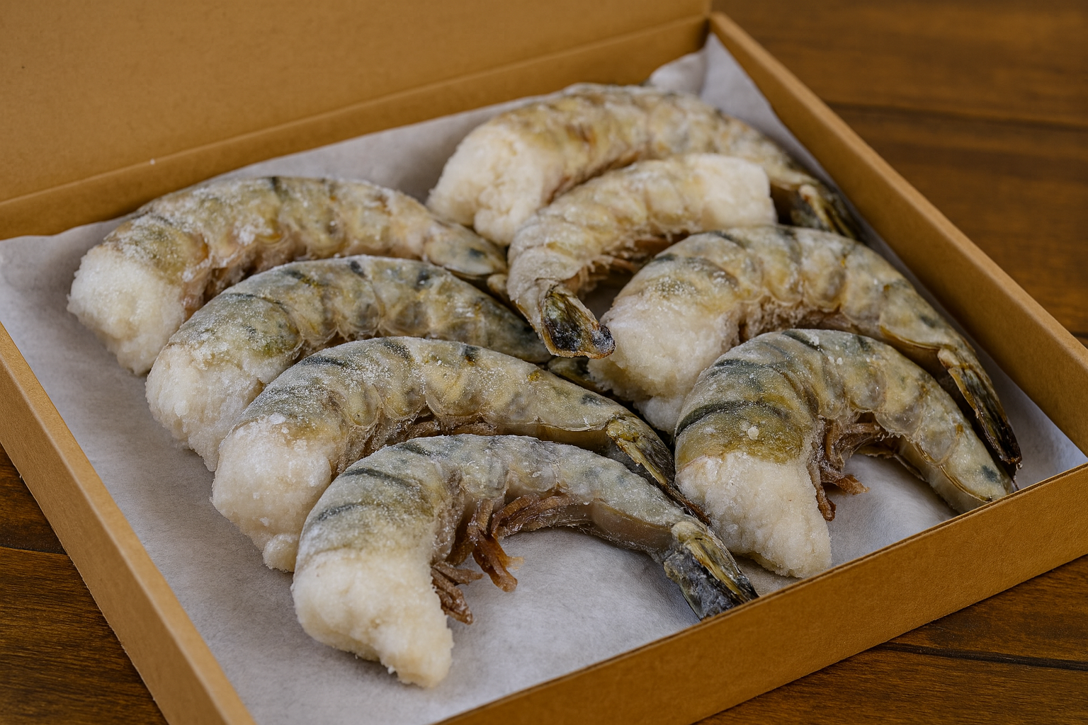 Massive Raw Black Tiger Shrimp