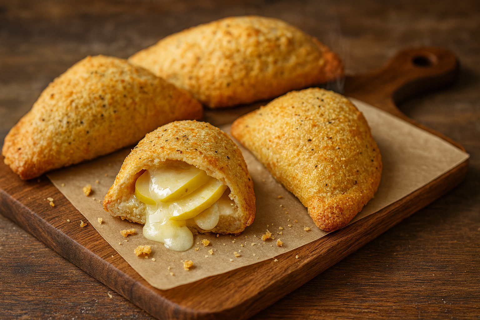 Creme Brie and Apple