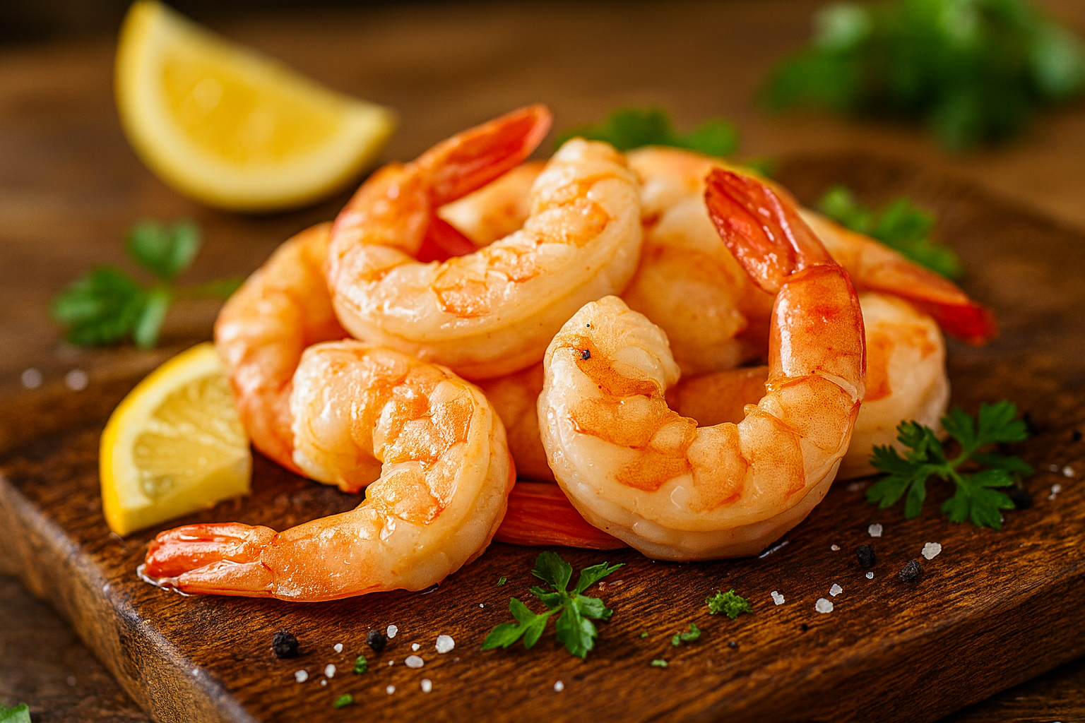 Jumbo Black Tiger Cooked Shrimp