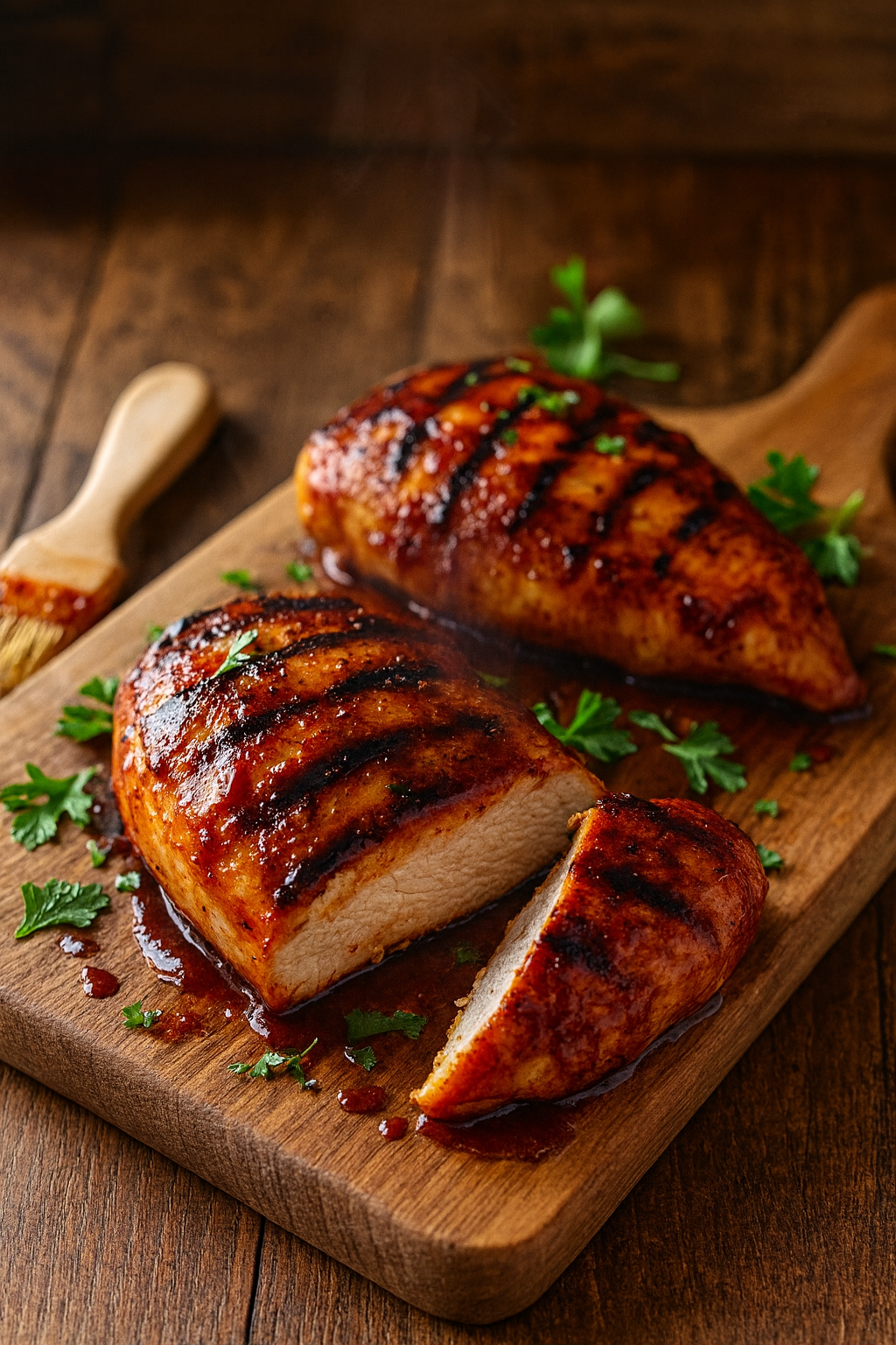 BBQ flavoured Chicken breasts