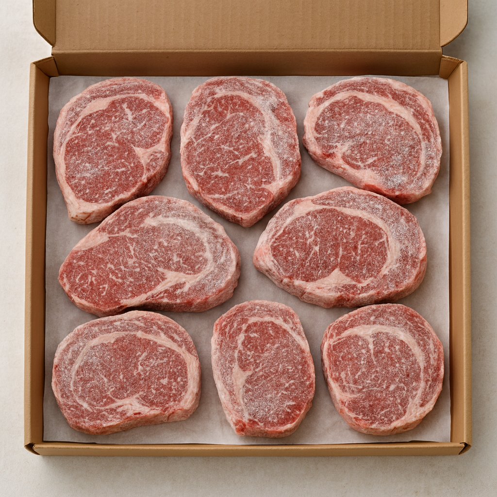 Ribeye Steak/ Cut from AAA Canadian beef 10 oz