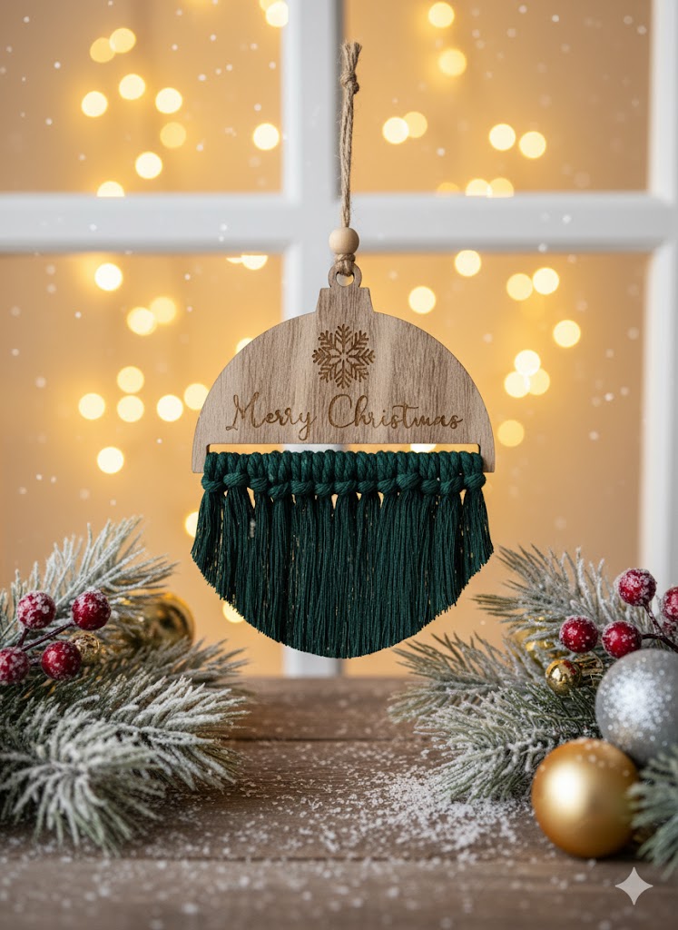 Décoration de Noël artisanale