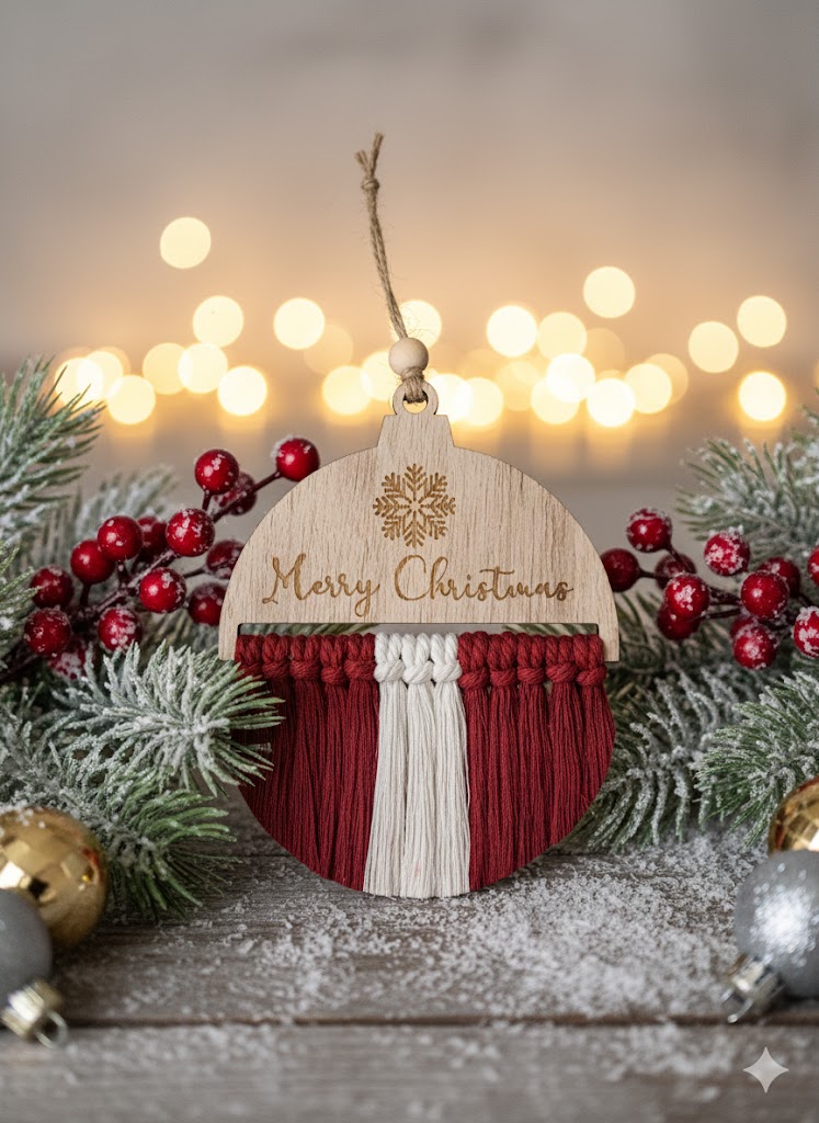 Décoration de Noël en bois