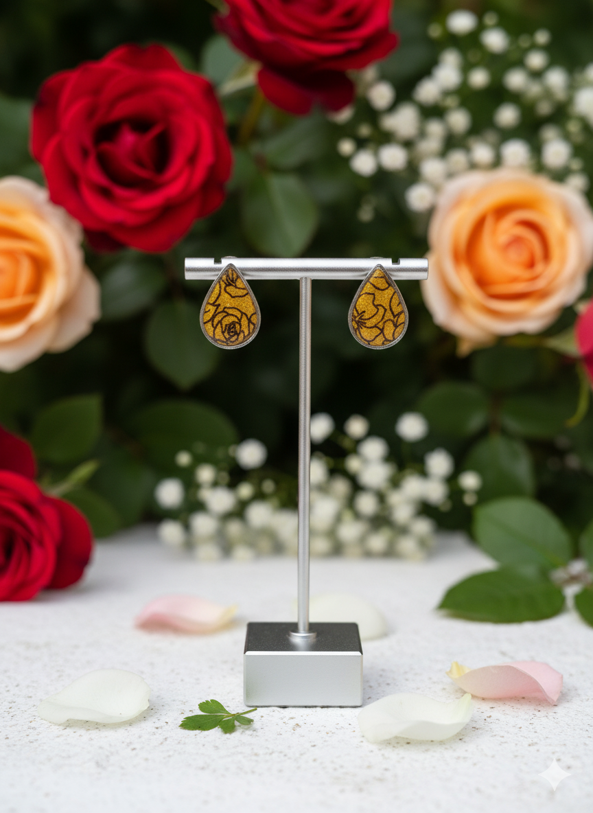 Boucles Pétale d'or