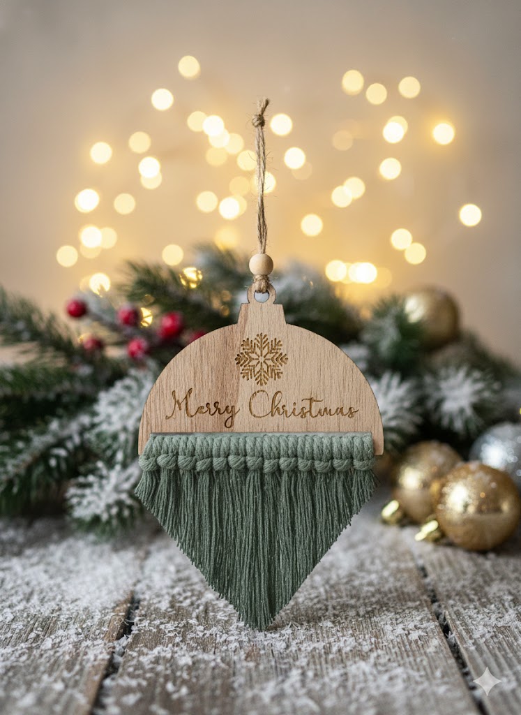 Décoration de Noël artisanale