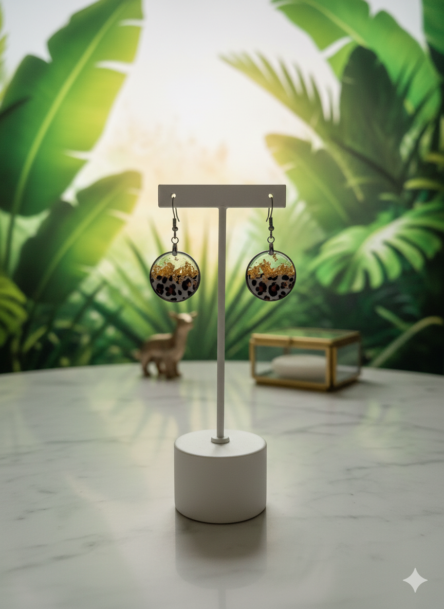 Boucles d'oreilles Amazone