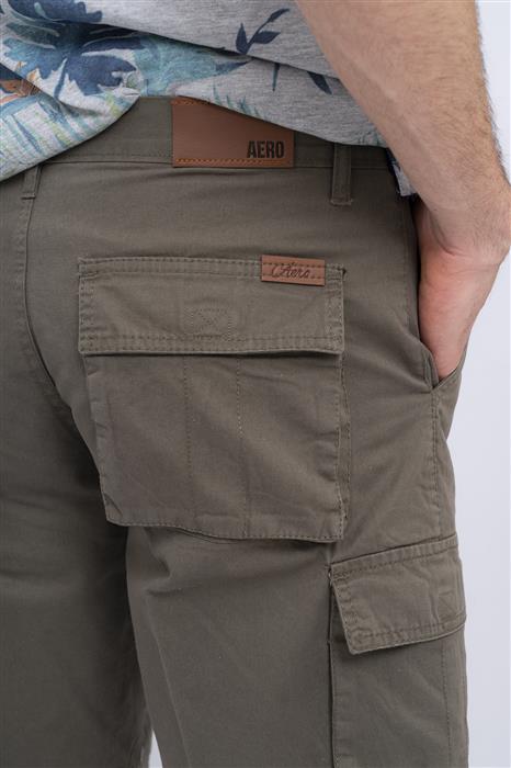 Bermuda Cargo Gabardina 6 Bolsillos c/Pasacinto