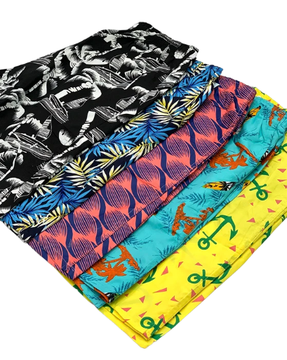 Short de Baño Estampado c/Suspensor