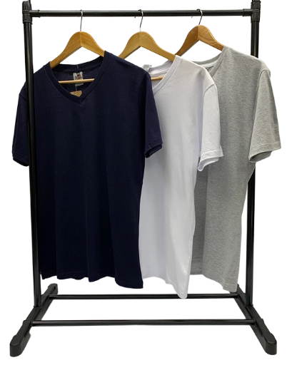 Remera Lisa - Escote en V