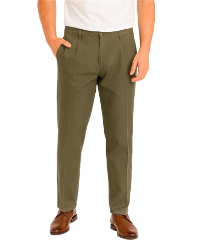 Pantalon Pinzado Italiano Gabardina