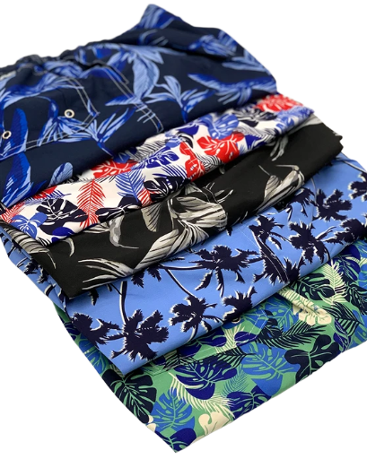 Short de Baño Estampado c/Suspensor