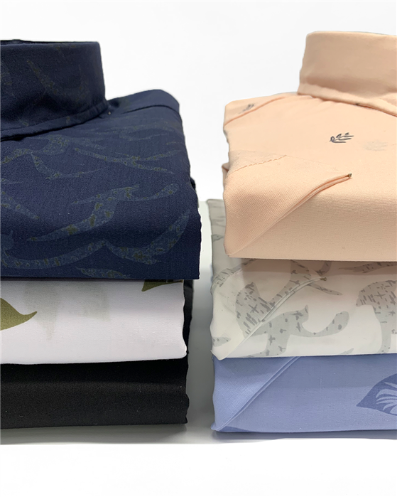 Camisa Flor Elastizada - Manga Corta