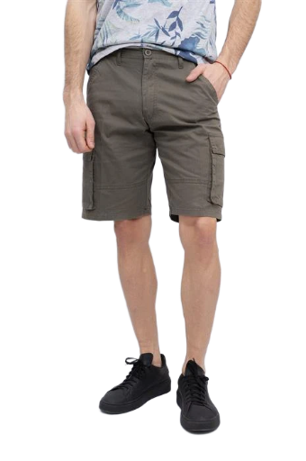 Bermuda Cargo Gabardina 6 Bolsillos c/Pasacinto