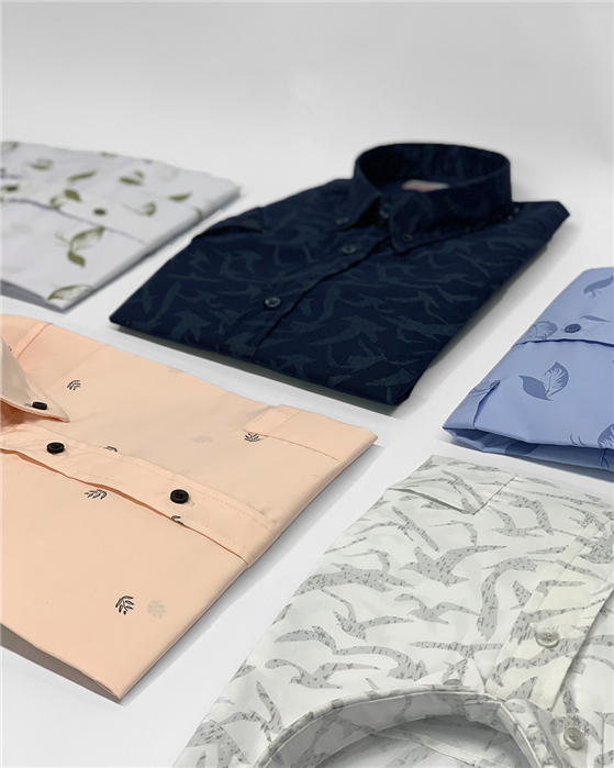 Camisa Flor Elastizada - Manga Corta