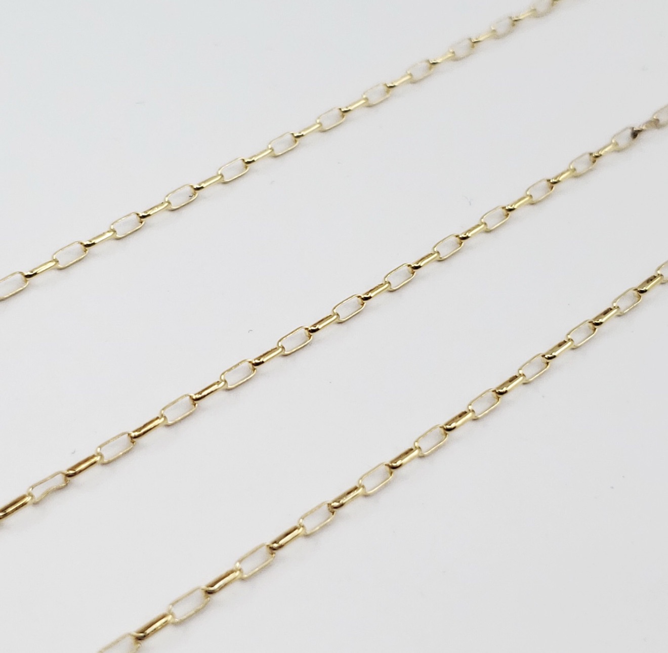 14k Gold Filled Elongated Rolo Chain