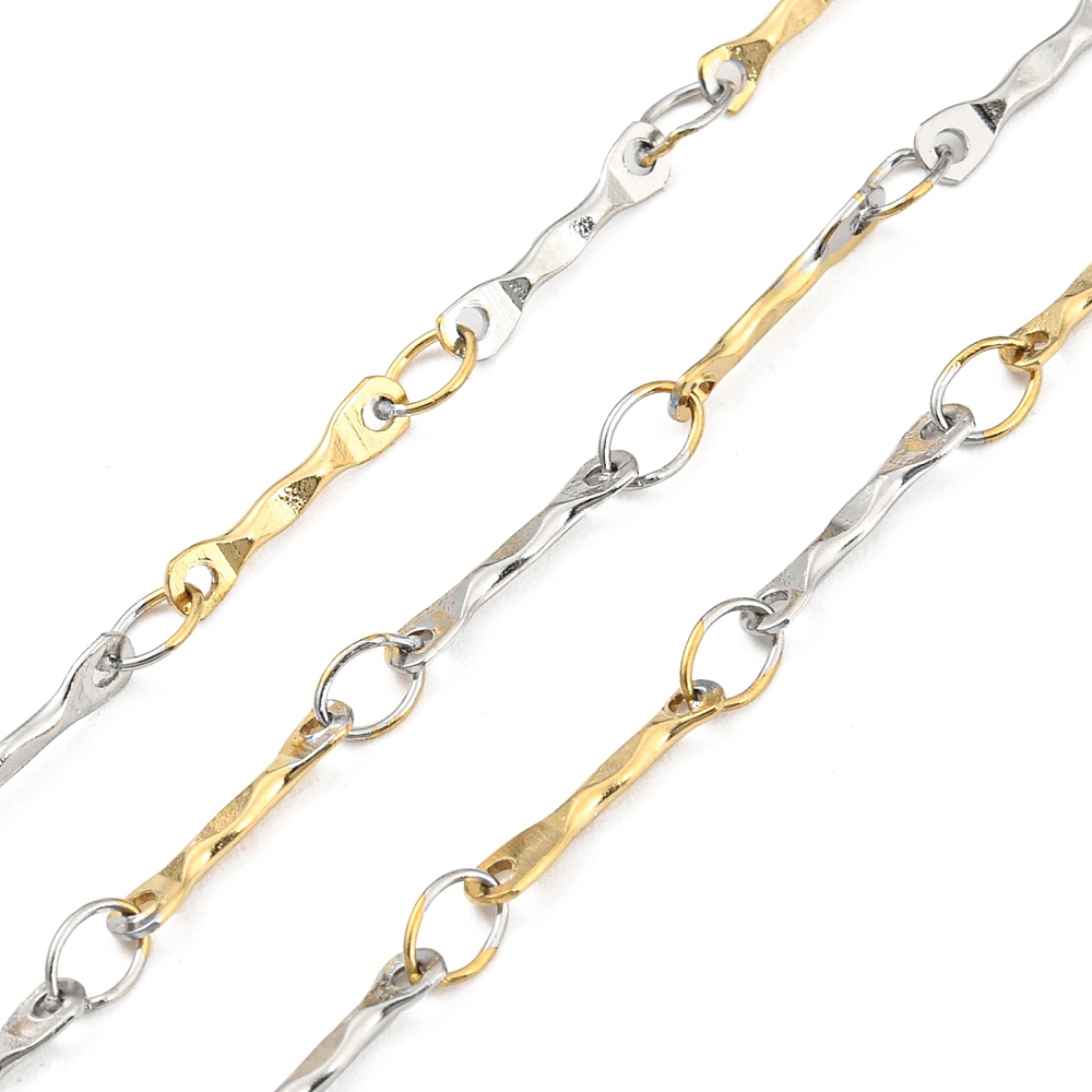 Two Tone Bar Chain