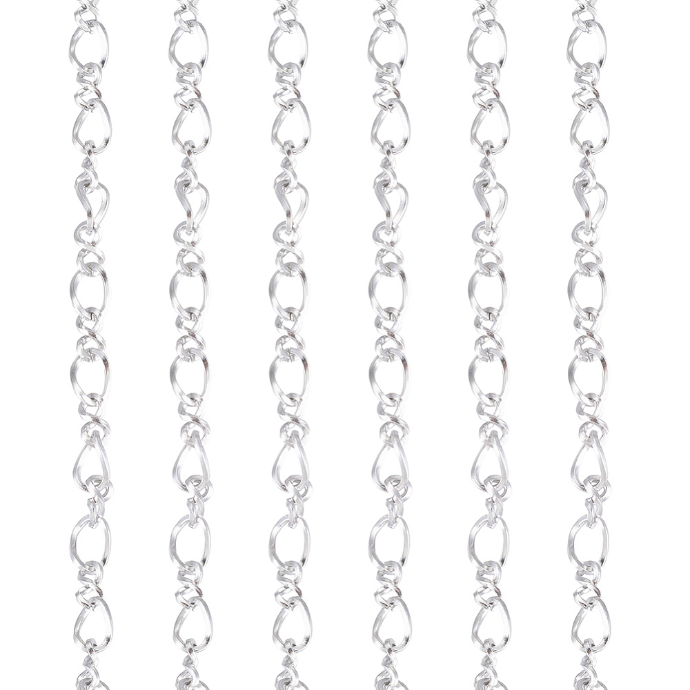 Silver Dainty Twist Chain