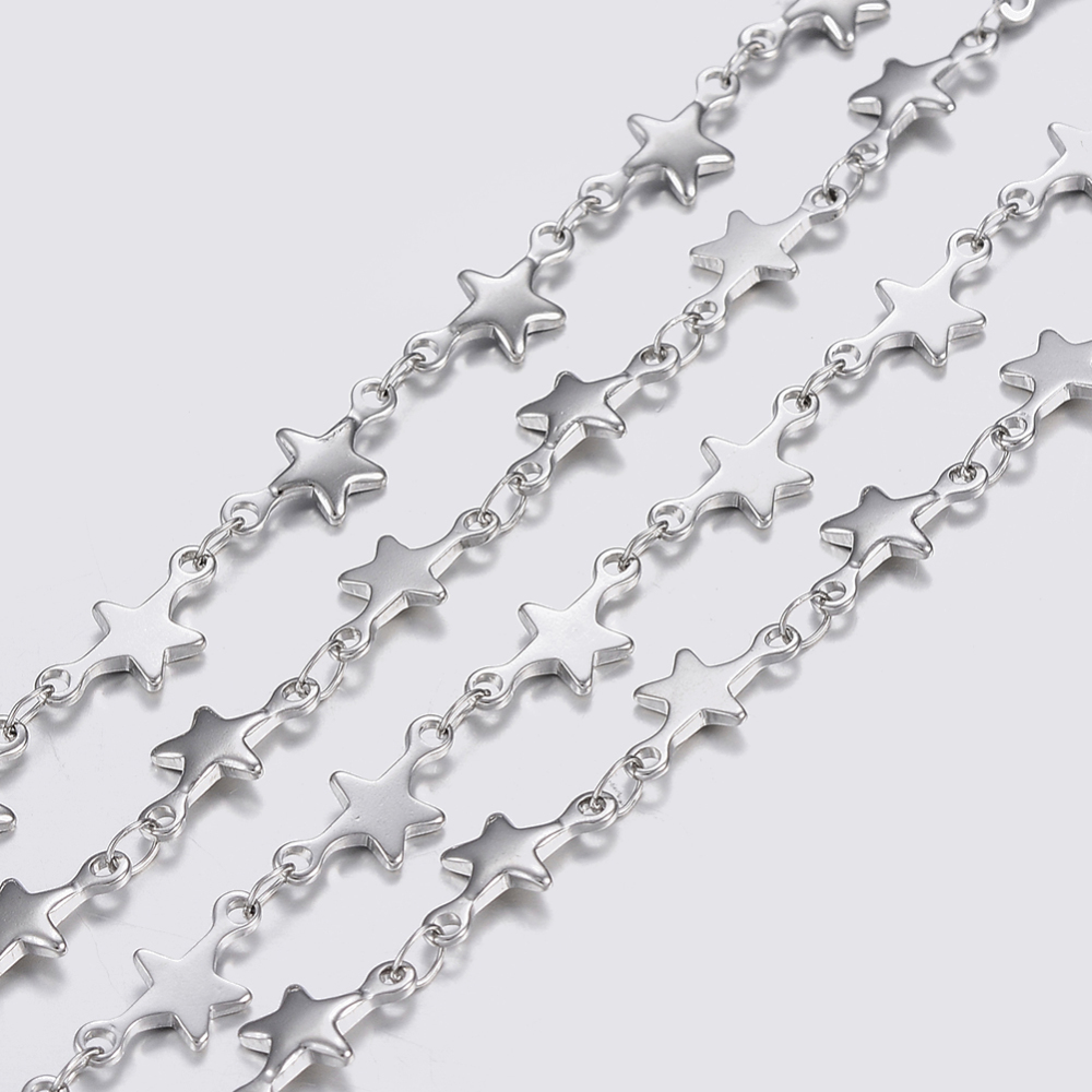 Silver Star Chain