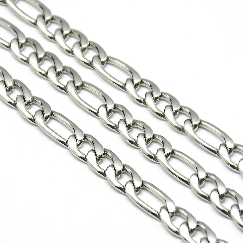 Silver Figaro Chain
