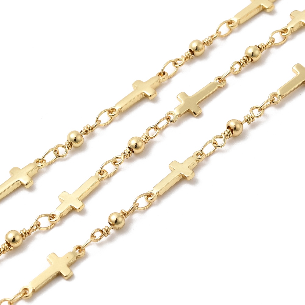 Cross and Ball Chain 