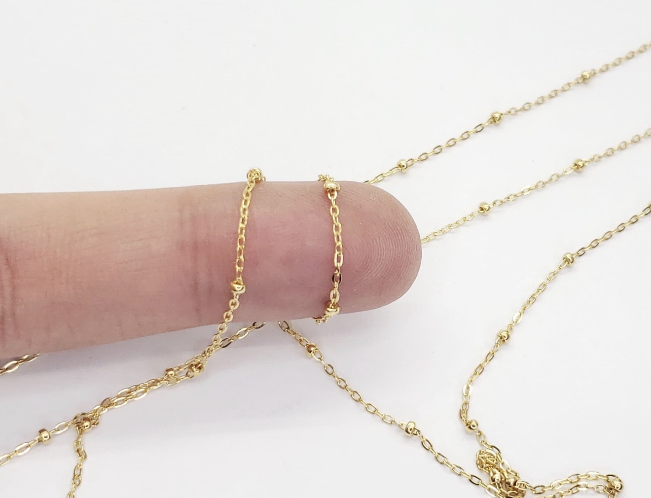 14k Gold Filled Satellite Chain 