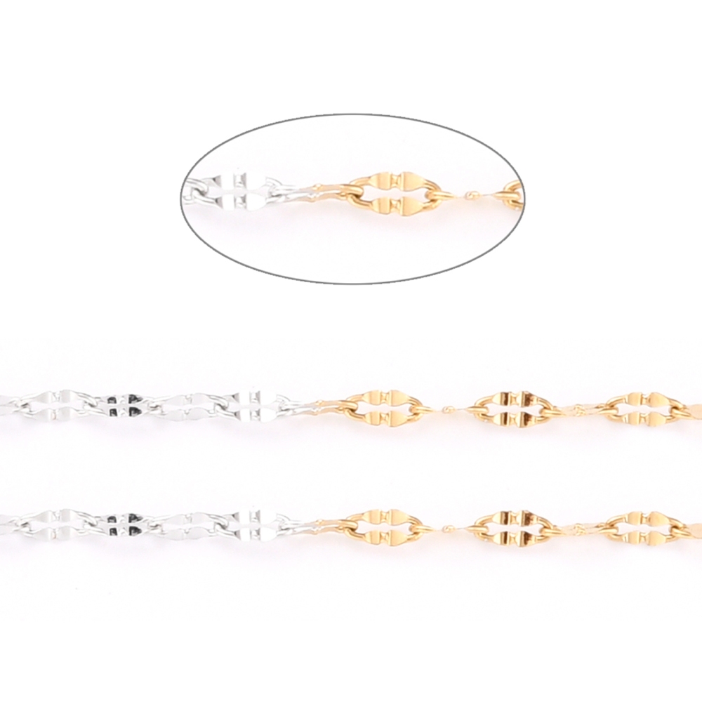 Two Tone Dapped Chain